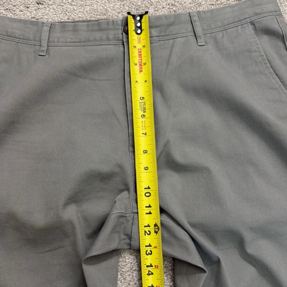 Mott & Bow Mens Everyday Comfort Slim Chino Pants‎ Grey 35x30 Zip Fly